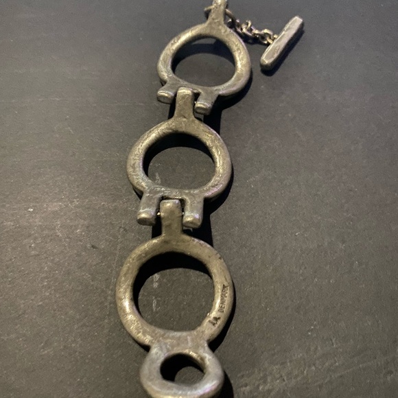 1960s Anders Andersen Industrial Pewter Bracelet - Picture 7 of 14